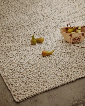 Andersdotter ullmatta 250x350 cm - Beige-off white - Tinted
