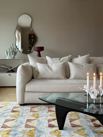 Cornell soffa - Bouclé off white - Tinted
