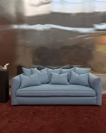 Cornell soffa - Cotton blue - Tinted