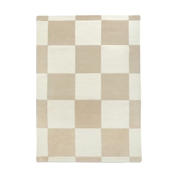 Hafstrom ullmatta 170x240 cm - Beige-white - Tinted