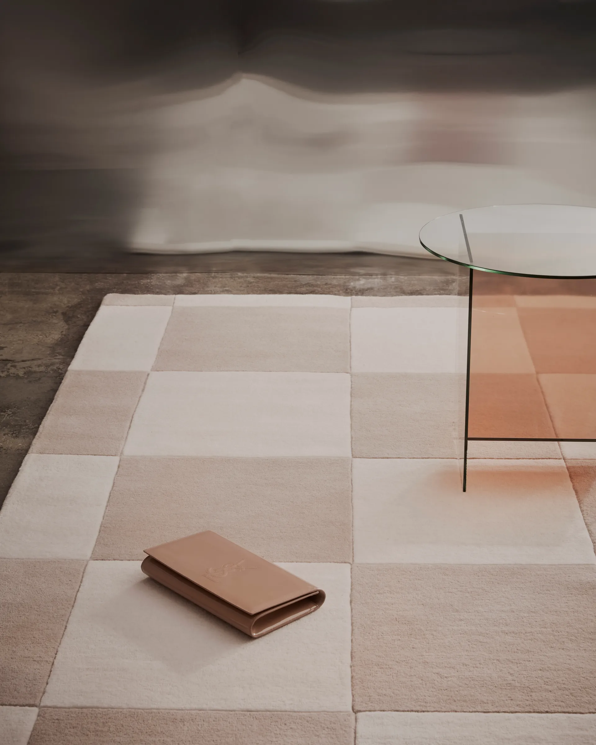 Hafstrom ullmatta 170x240 cm, Beige-white Tinted