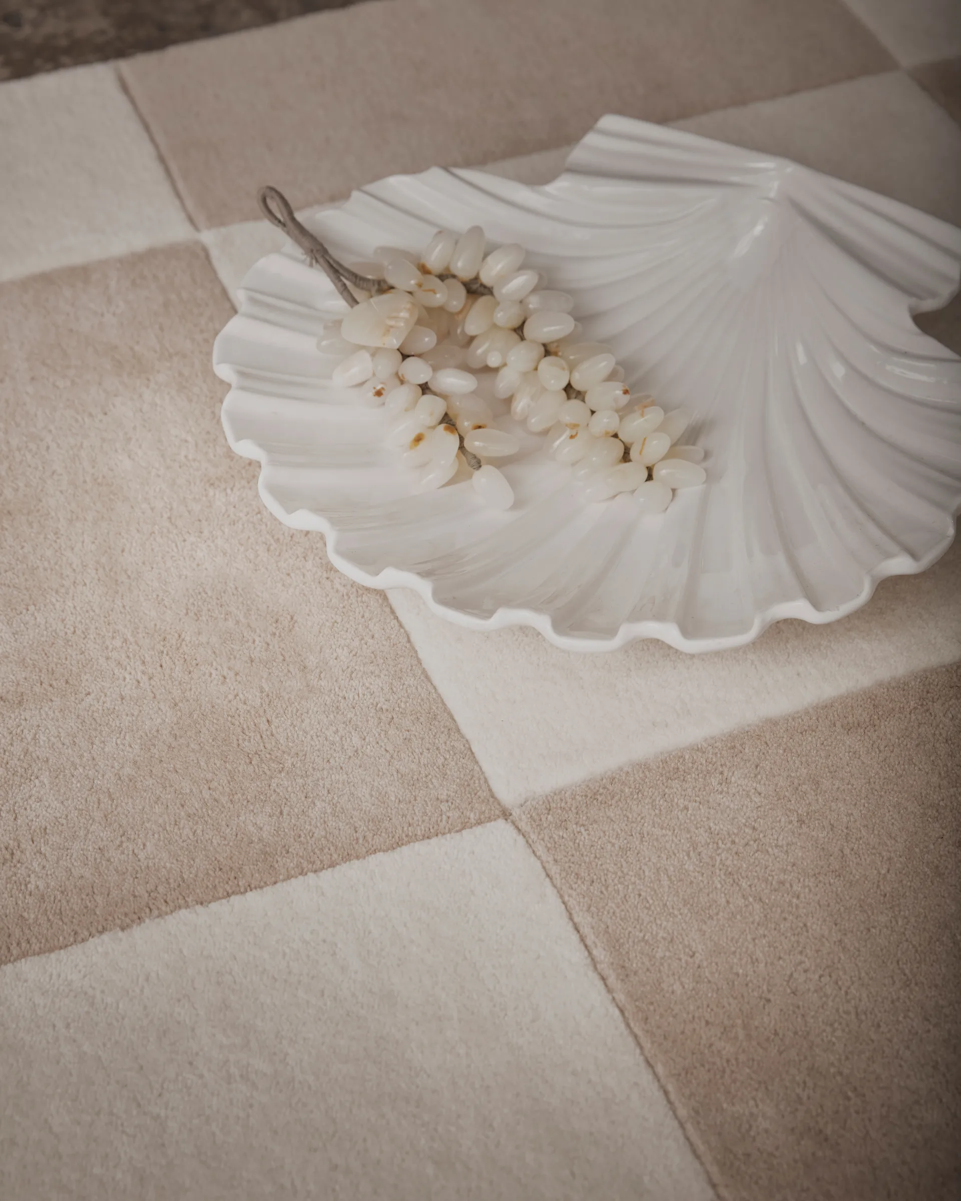 Hafstrom ullmatta 300x400 cm, Beige-white Tinted