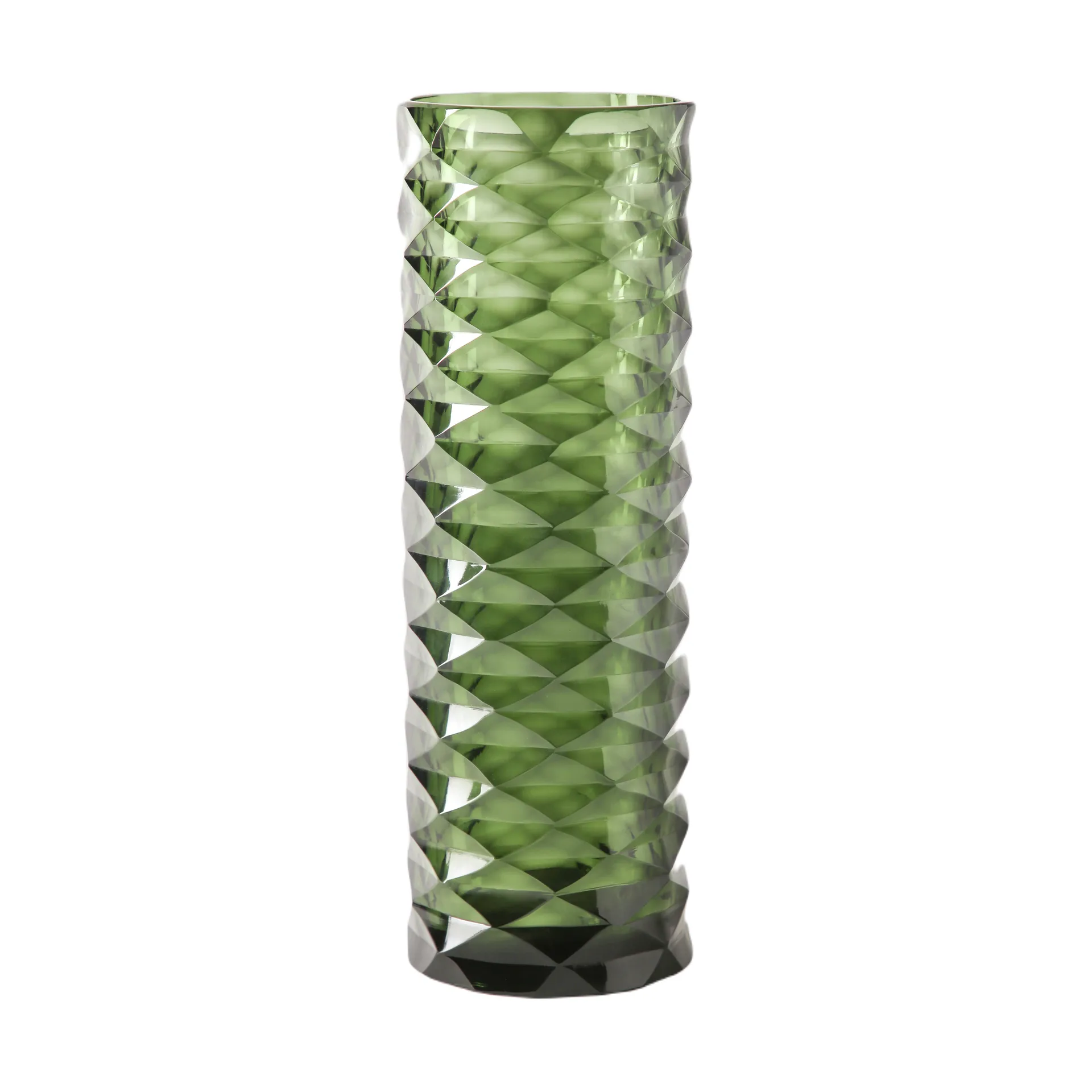 Hoijer vas Ø10x29 cm, Green Tinted