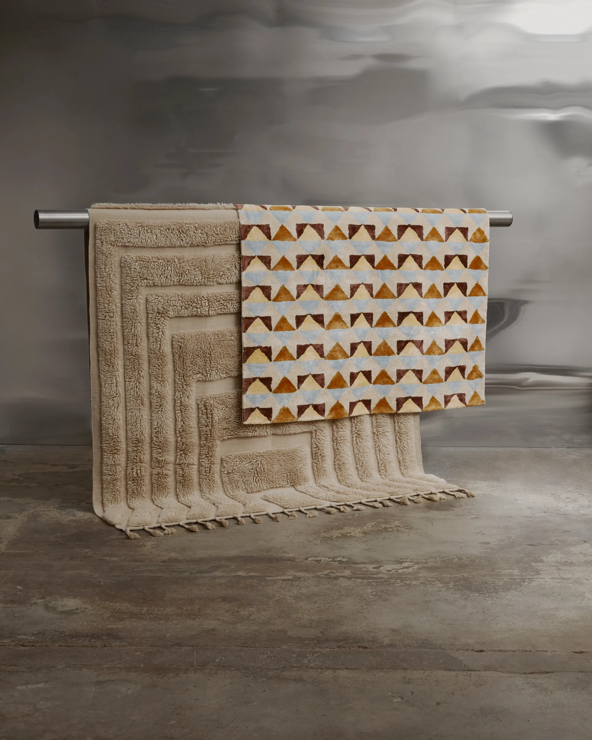 Kask ullmatta 170x240 cm, Beige Tinted