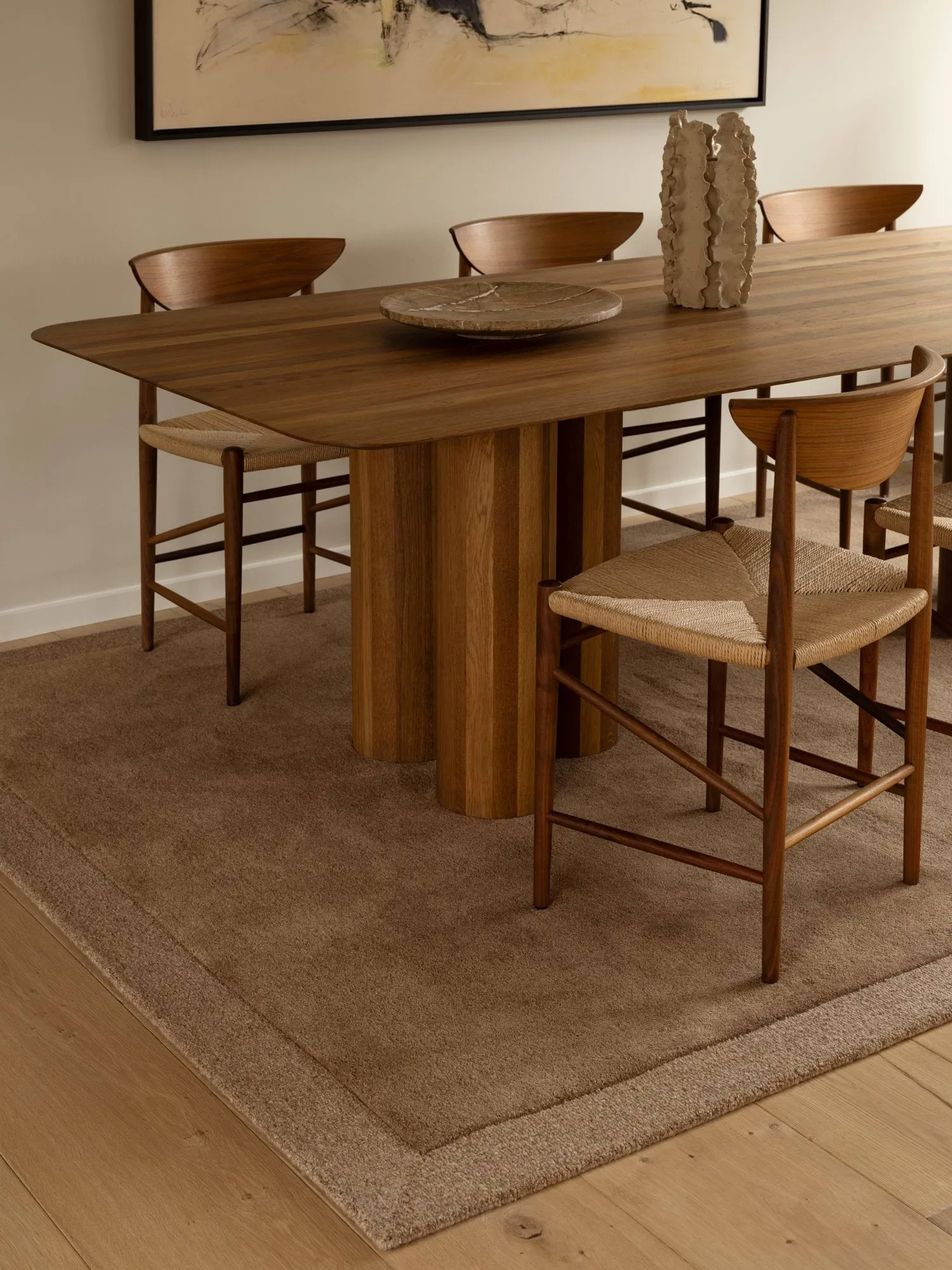 Louis ullmatta, Beige brown, 200x300 cm Tinted