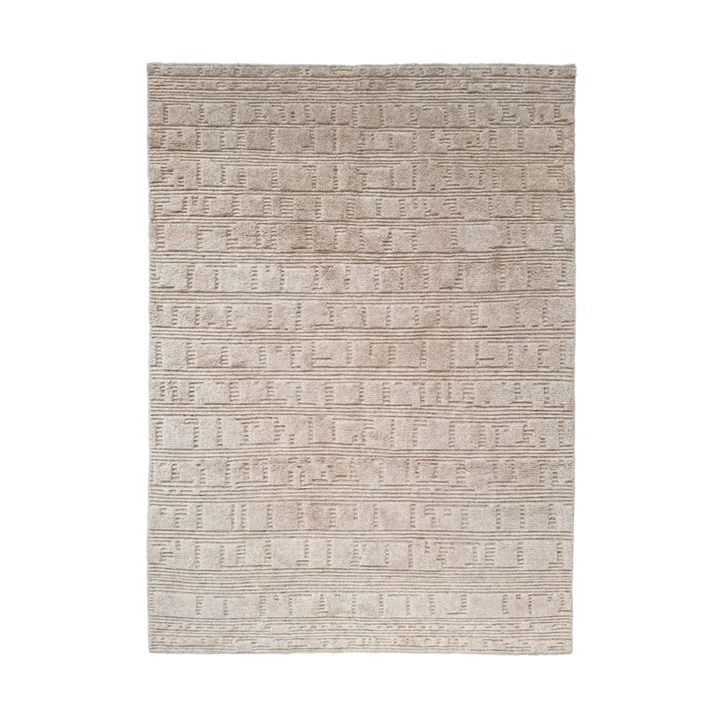 Lydahl ullmatta - Beige, 250x350 cm - Tinted