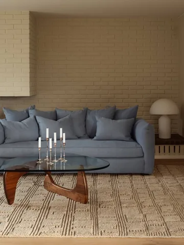 Lydahl ullmatta - Beige, 250x350 cm - Tinted