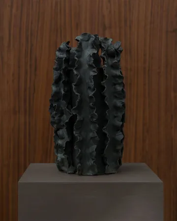 Melera vas - Black, 33x16 cm - Tinted