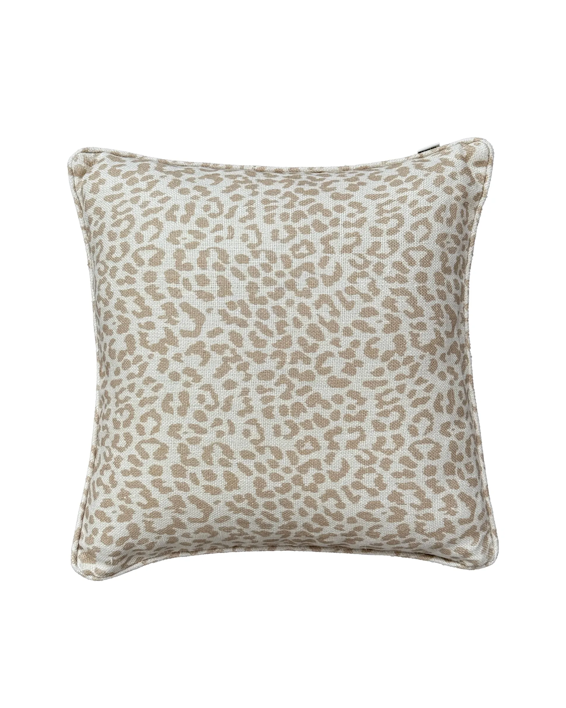 Norell prydnadskudde, Leopard beige-off white, 50x50 cm Tinted