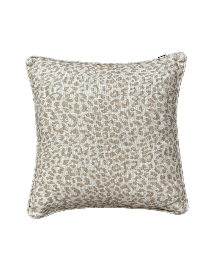 Norell prydnadskudde - Leopard beige-off white, 50x50 cm - Tinted