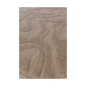Norlander ullmatta 200x300 cm - Beige-melange - Tinted