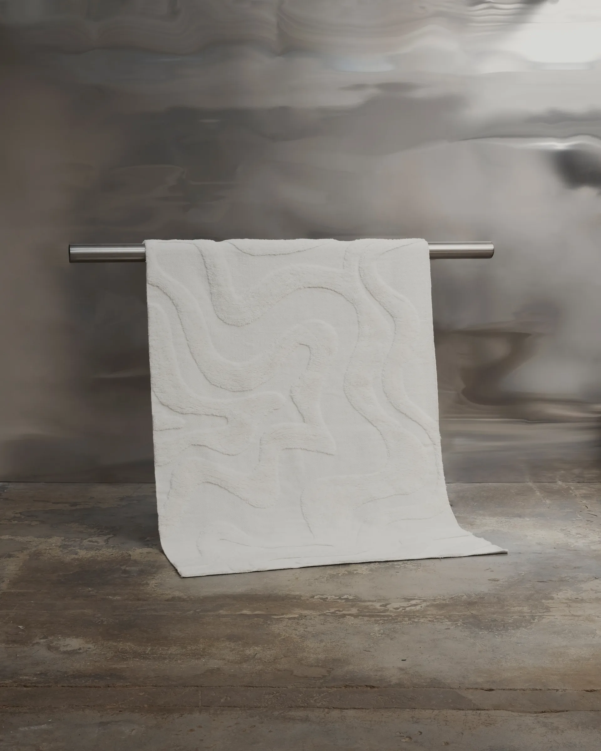Norlander ullmatta 210x300 cm, Offwhite Tinted