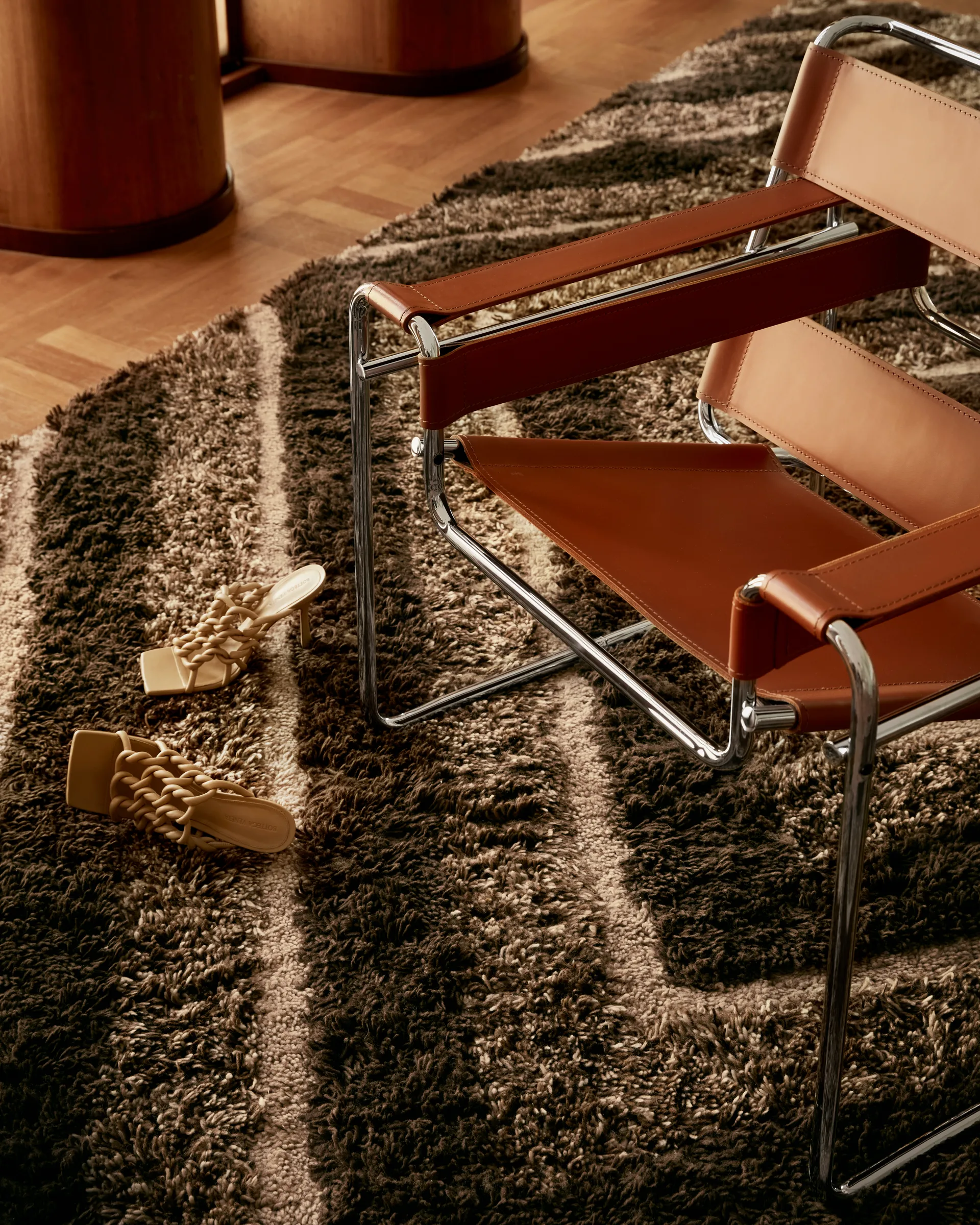 Stenborg ullmatta 250x350 cm, Brown Tinted