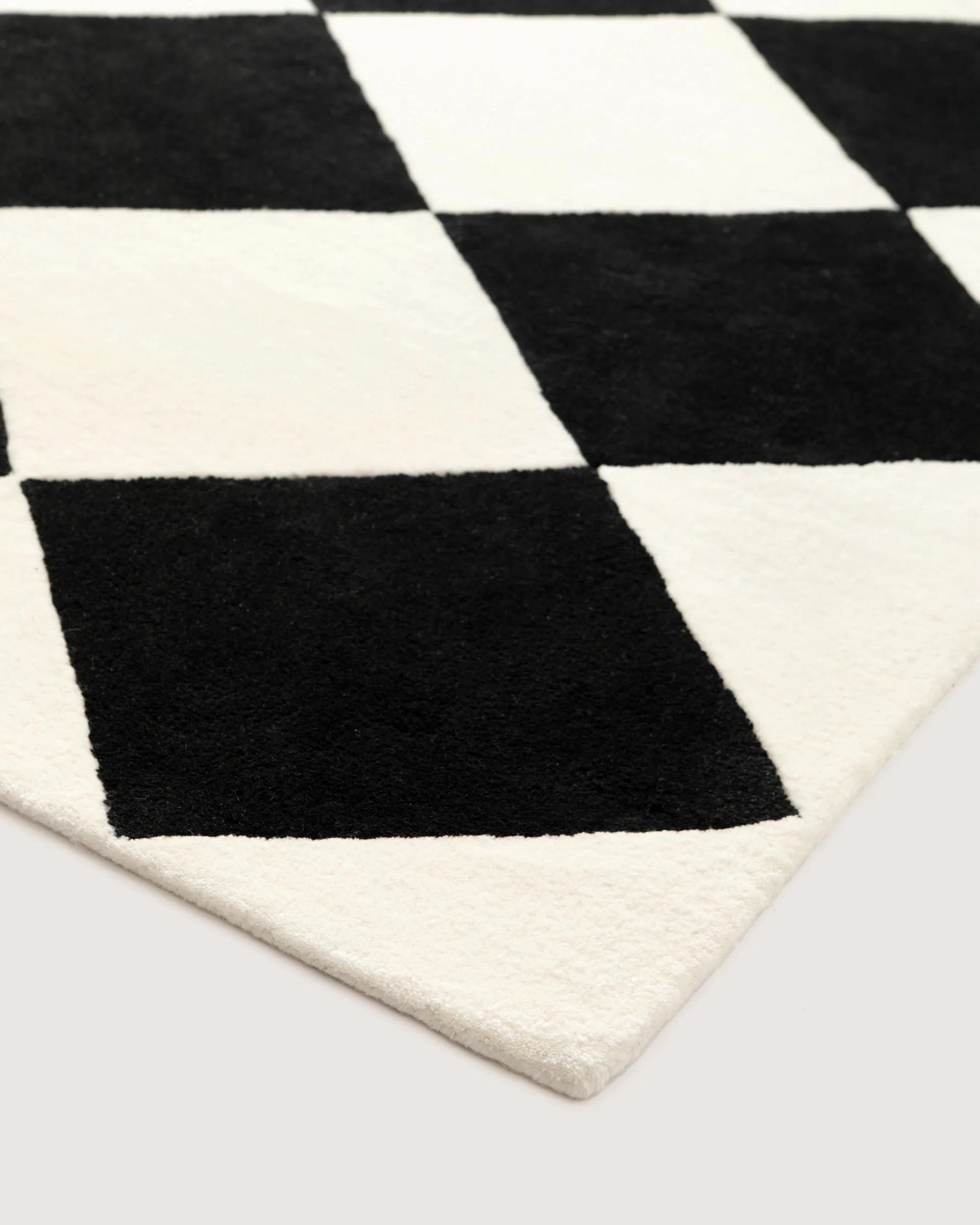 Tenman ullmatta 250x350 cm, Black-white Tinted