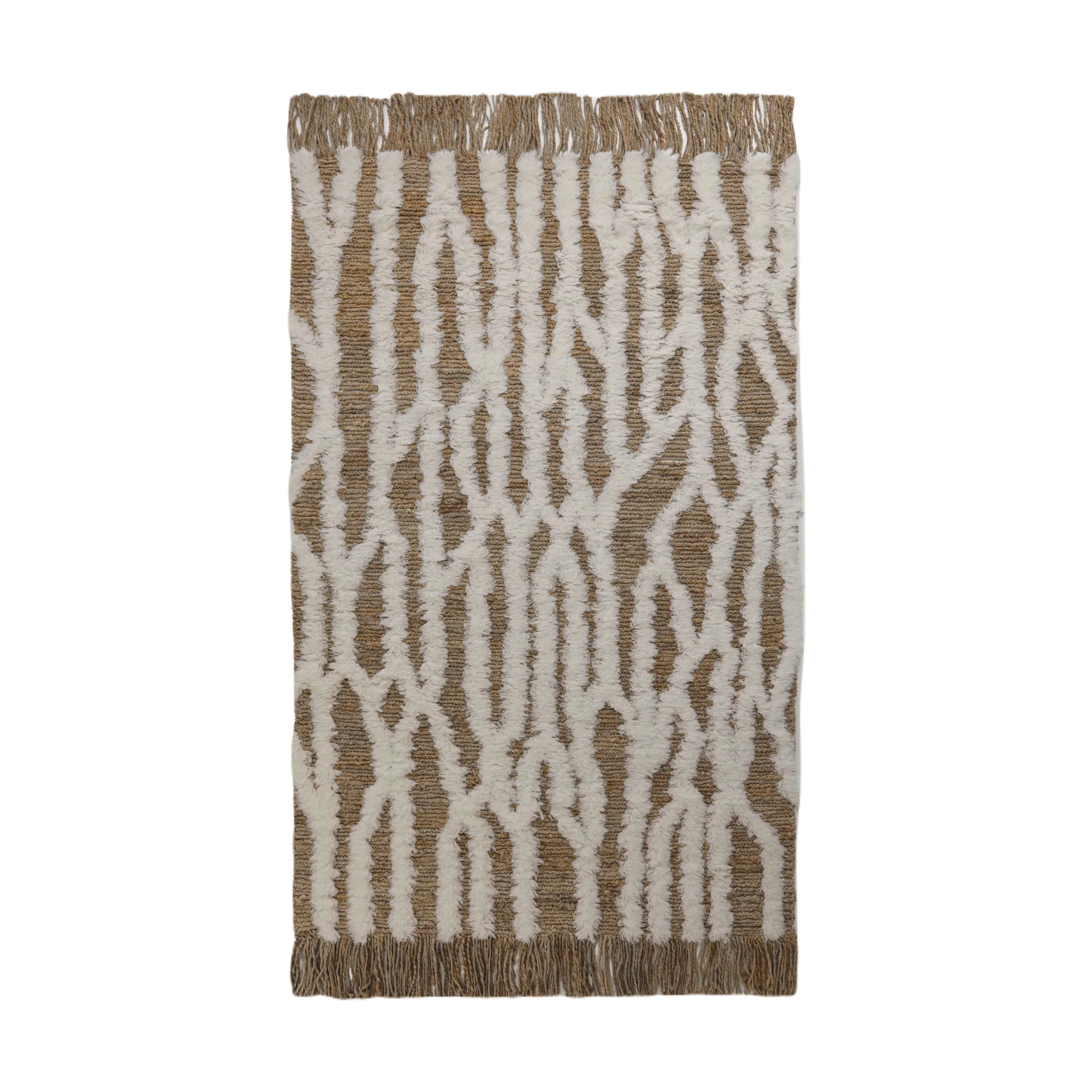 Wahl jutematta 170x240 cm, Brown-offwhite Tinted