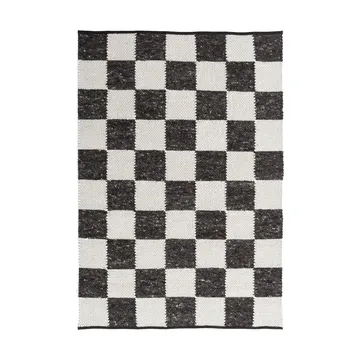 Gotland Design matta Special Edition - Anthracite-white nr. 2428, 90x180 cm - Tisca