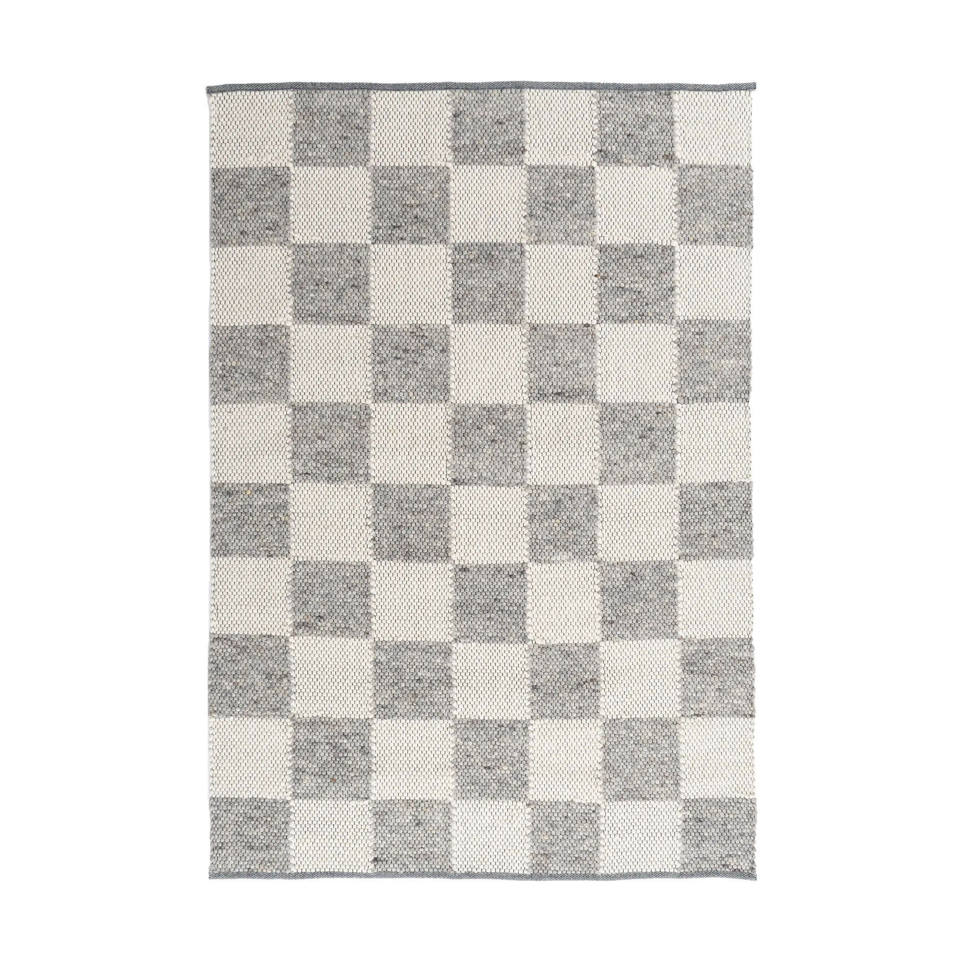 Gotland Design matta Special Edition, Silver-white nr. 2418, 70x140 cm Tisca
