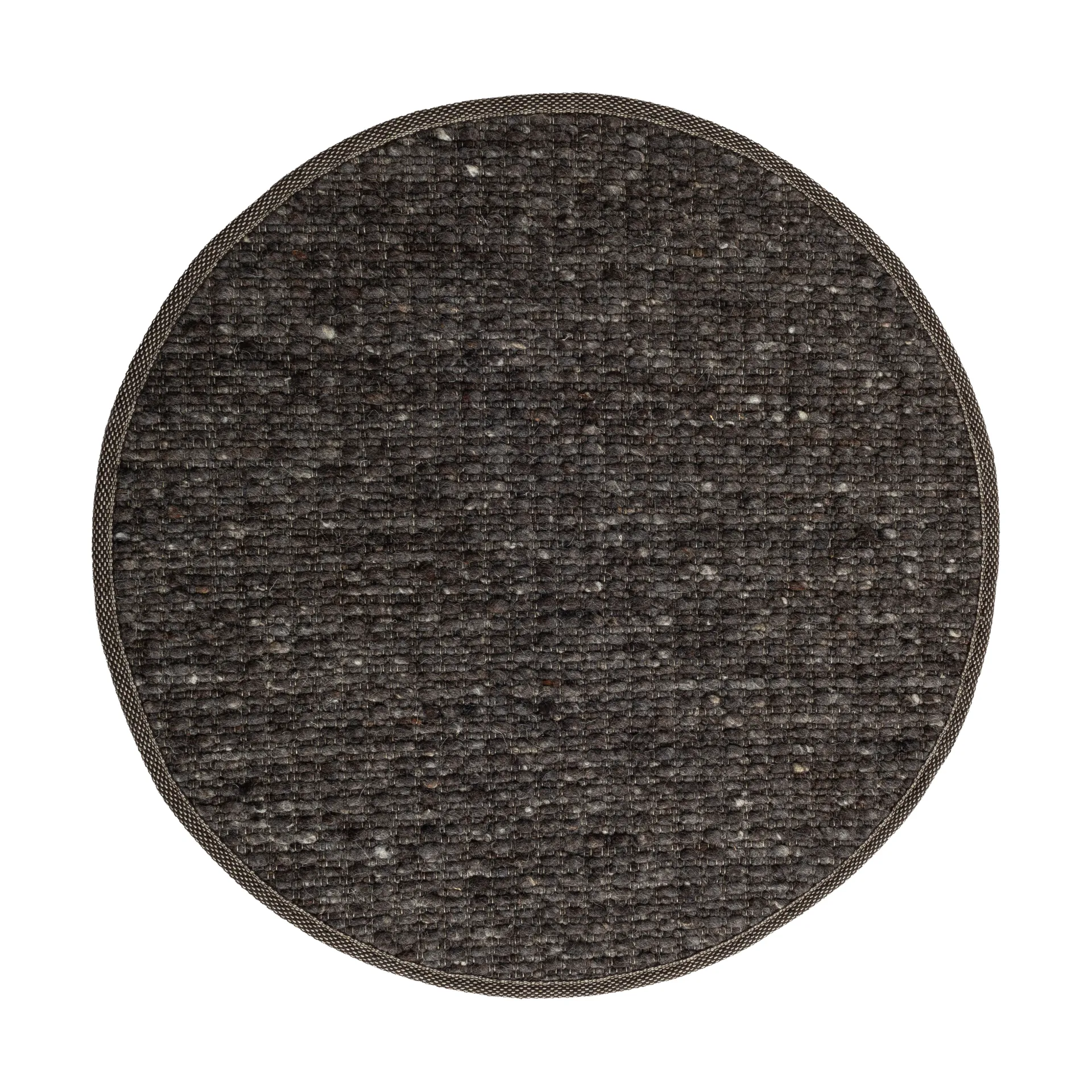 Greenland Swift round matta, Anthracite nr. 83, Ø200 cm Tisca