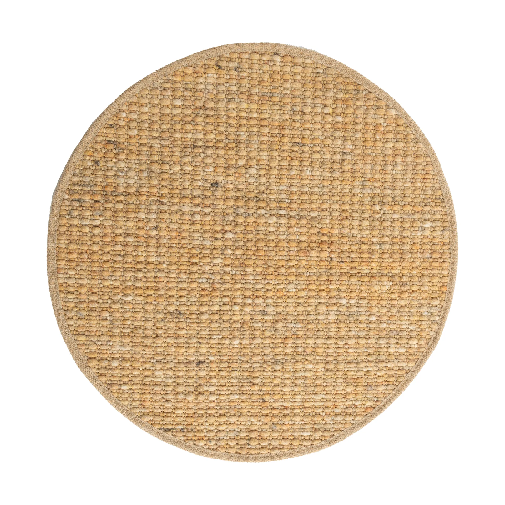 Greenland Swift round matta, Gold nr. 261, Ø200 cm Tisca