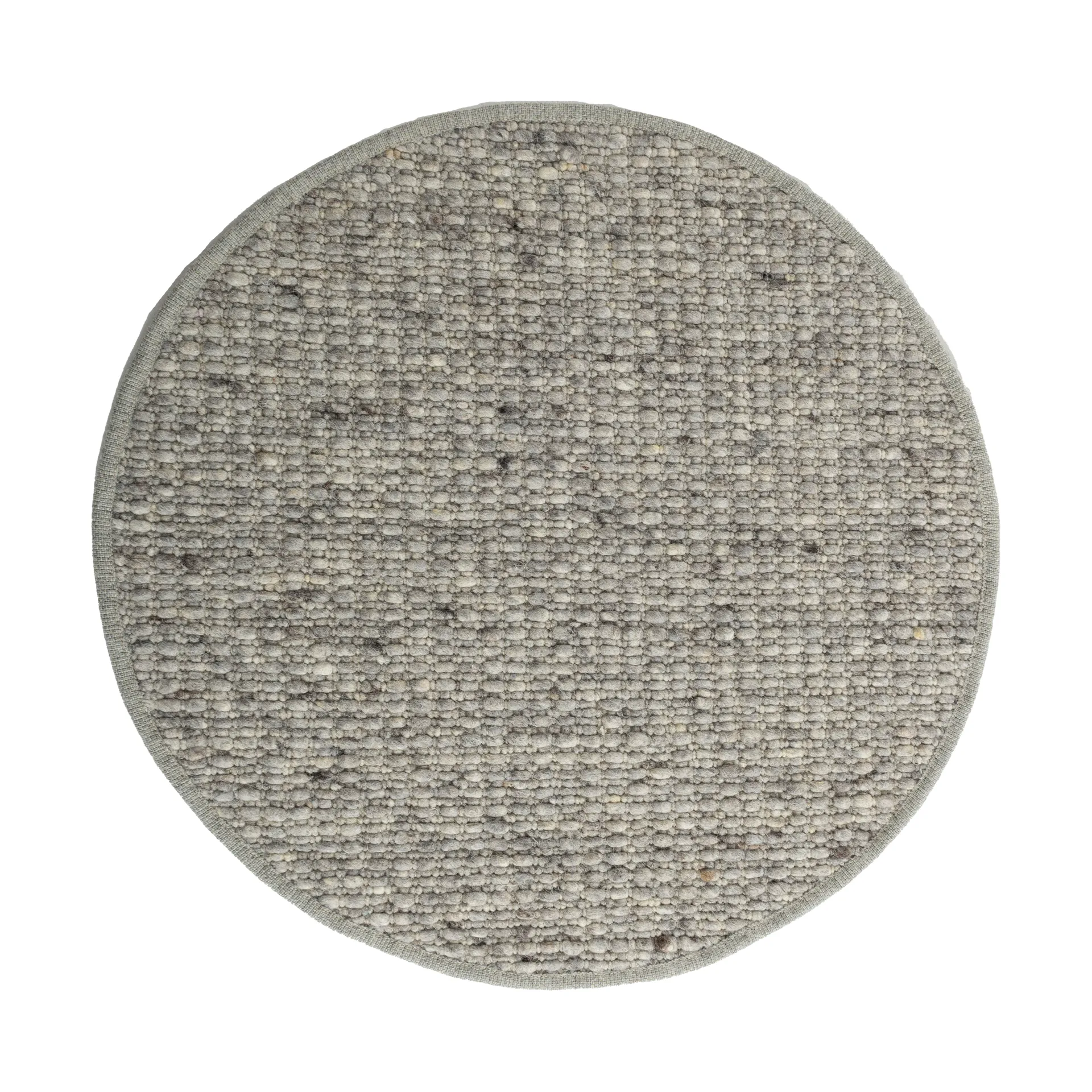 Greenland Swift round matta, Silver nr. 28, Ø250 cm Tisca