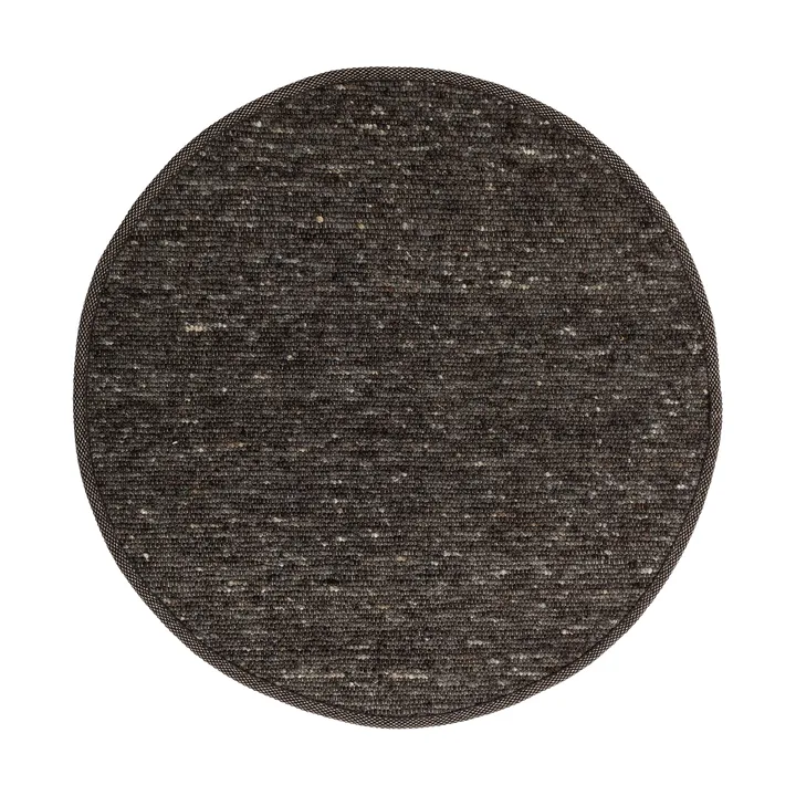 Sierrafil round matta - Anthracite nr. 83, Ø250 cm - Tisca