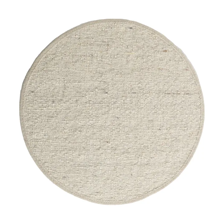 Sierrafil round matta - Natural white nr. 11, Ø170 cm - Tisca