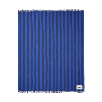 Band pläd 160x200 cm - Blue & Black - Tom Dixon