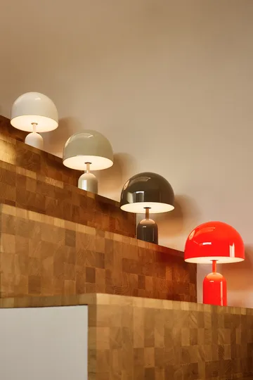 Bell Portabel LED bordslampa 28 cm - Grey (grå) - Tom Dixon