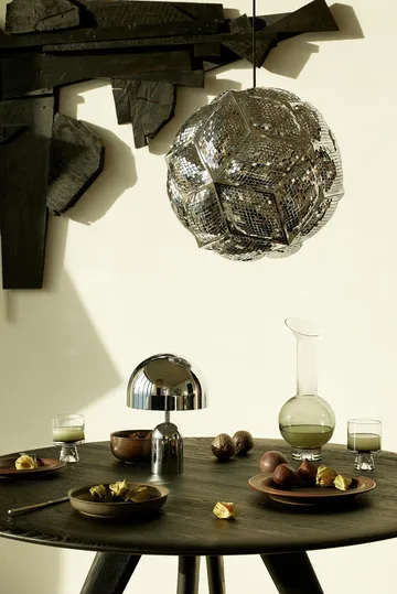 Bell Portabel LED bordslampa 28 cm - Silver - Tom Dixon
