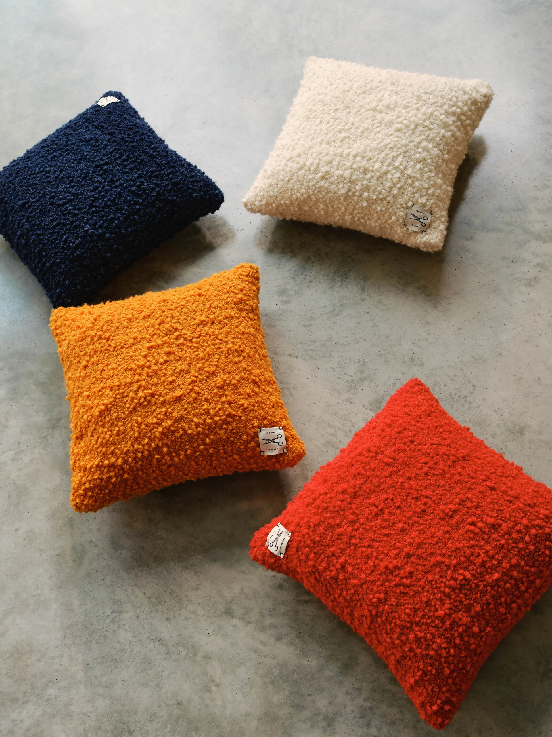 Bobble kudde 45x45 cm, Ochre Tom Dixon