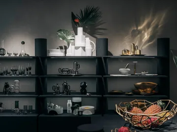 Bone skål - Mässing, L - Tom Dixon