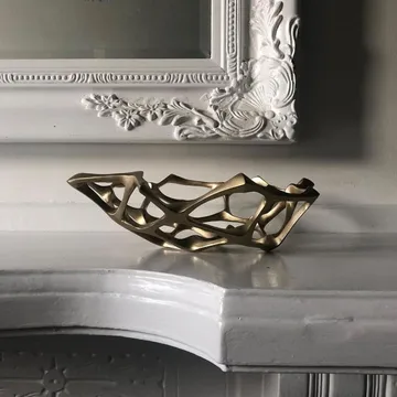 Bone skål - Mässing, S - Tom Dixon