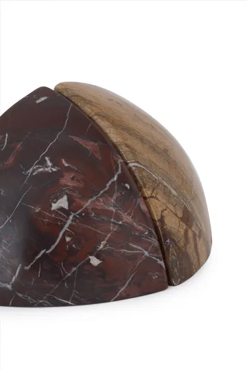Boulder bokstöd 2 delar - 12,8x12,8 cm - Tom Dixon