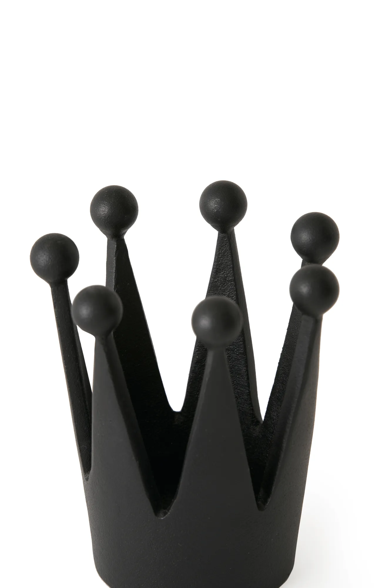Cast Iron Crown ljuslykta, Ø8,8x12,1 cm Tom Dixon
