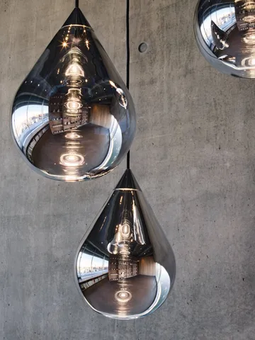 Flare Bead pendel - Silver - Tom Dixon