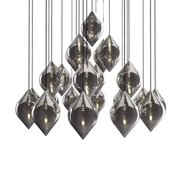 Flare Top pendel - Silver - Tom Dixon