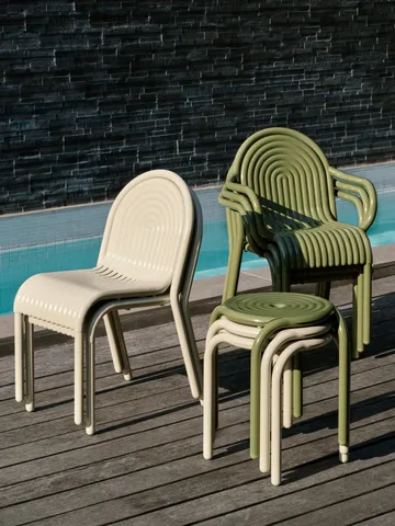 Groove karmstol - Moss - Tom Dixon