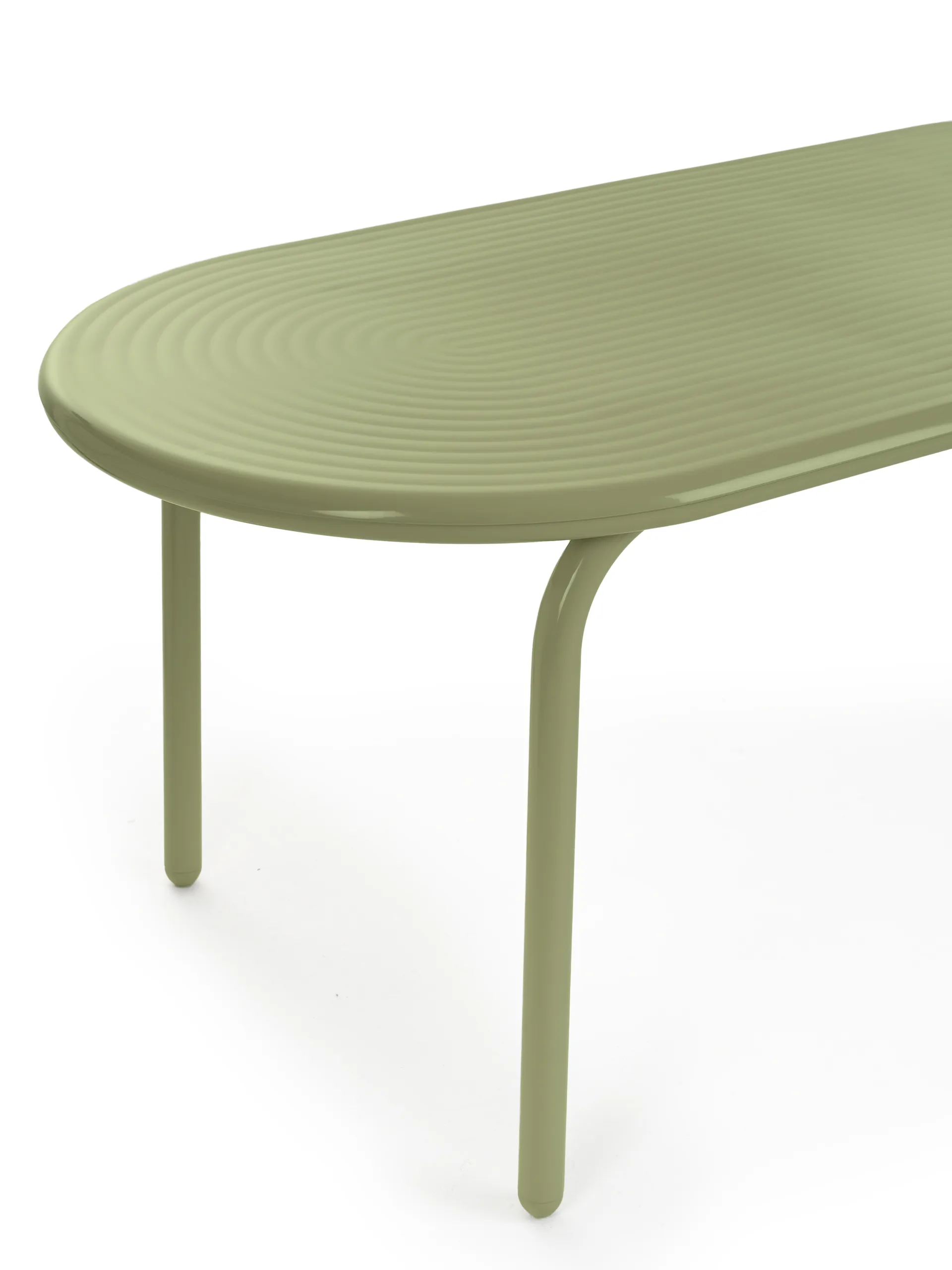 Groove Obround matbord - Moss, 86x186 cm Tom Dixon