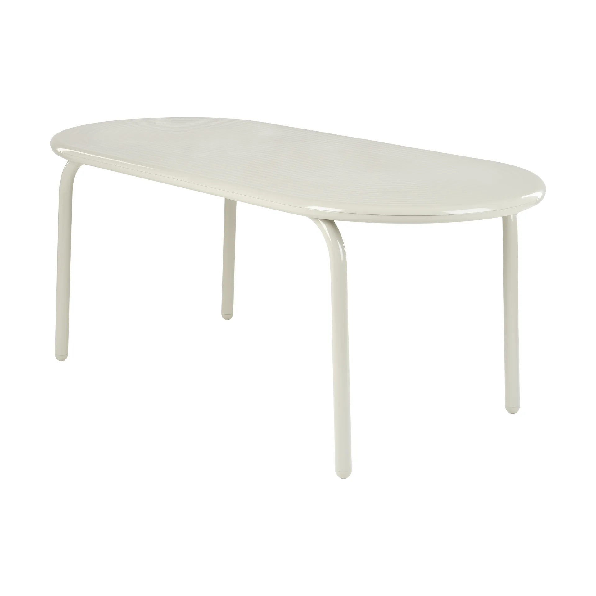 Groove Obround matbord - Putty, 86x186 cm Tom Dixon