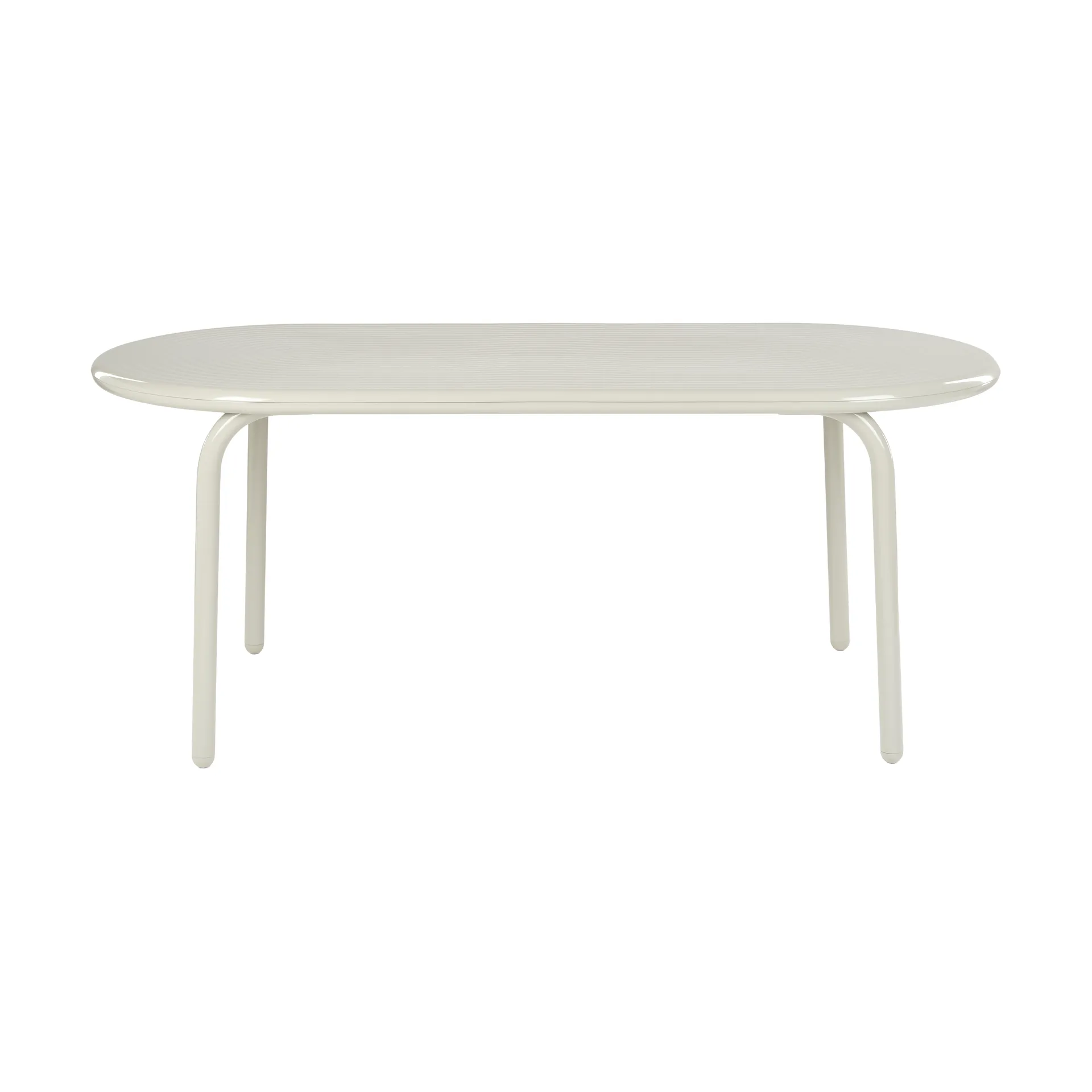 Groove Obround matbord - Putty, 86x186 cm Tom Dixon