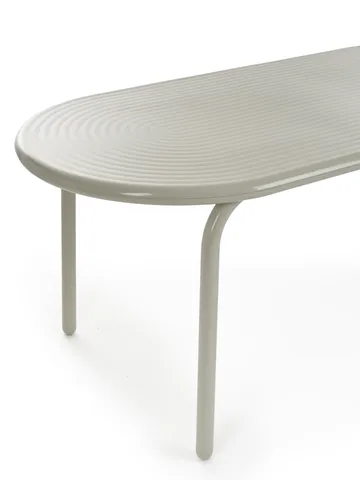 Groove Obround matbord - Putty, 86x186 cm - Tom Dixon