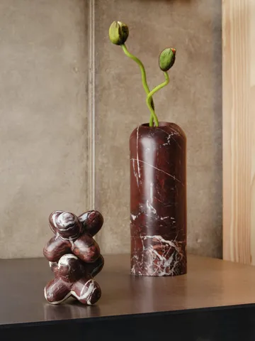 Jack dekorationsobjekt - Flamingo marble, 10x8,5 cm - Tom Dixon