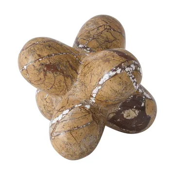 Jack dekorationsobjekt - Forest brown marble, 10x8,5 cm - Tom Dixon
