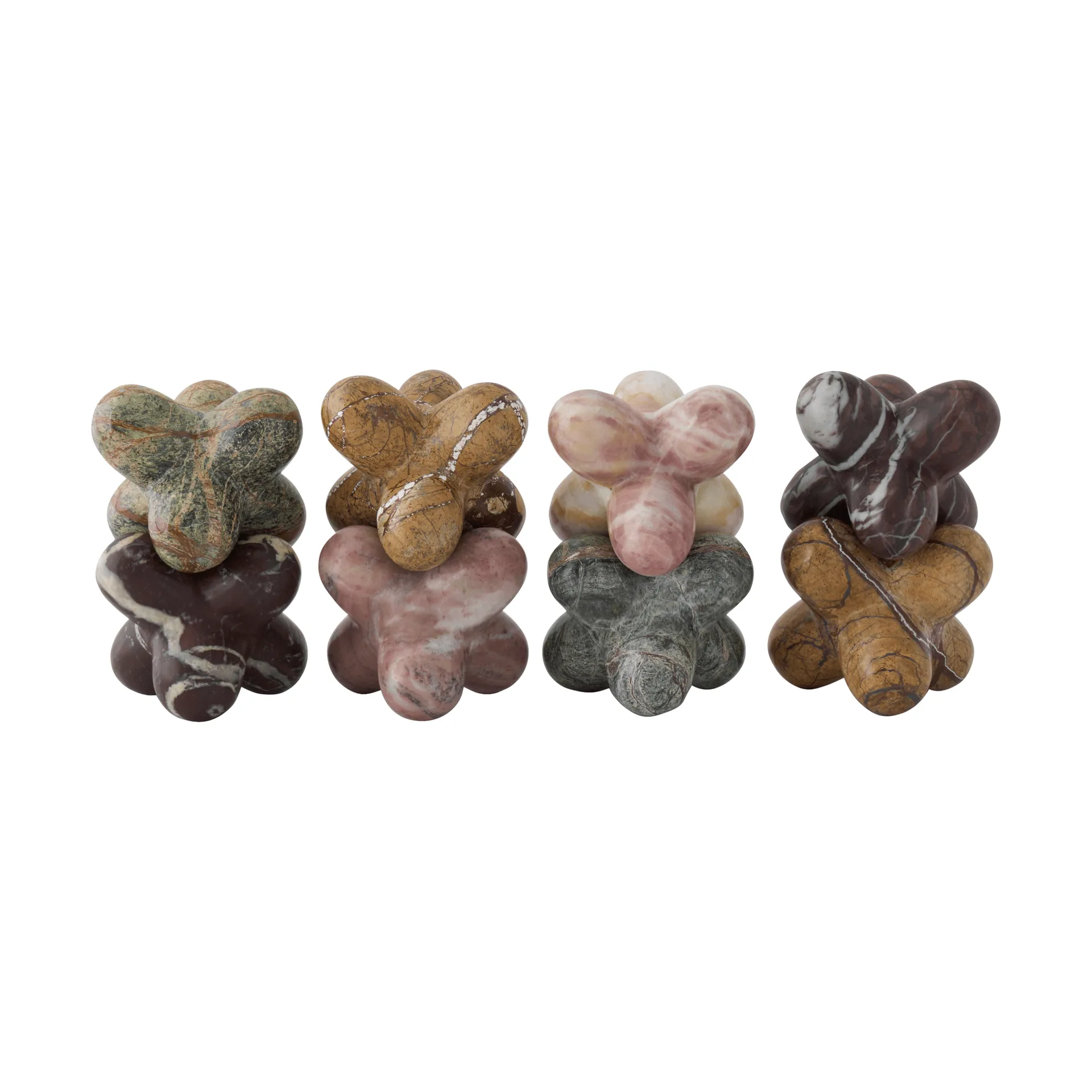 Jack dekorationsobjekt, Forest brown marble, 10x8,5 cm Tom Dixon