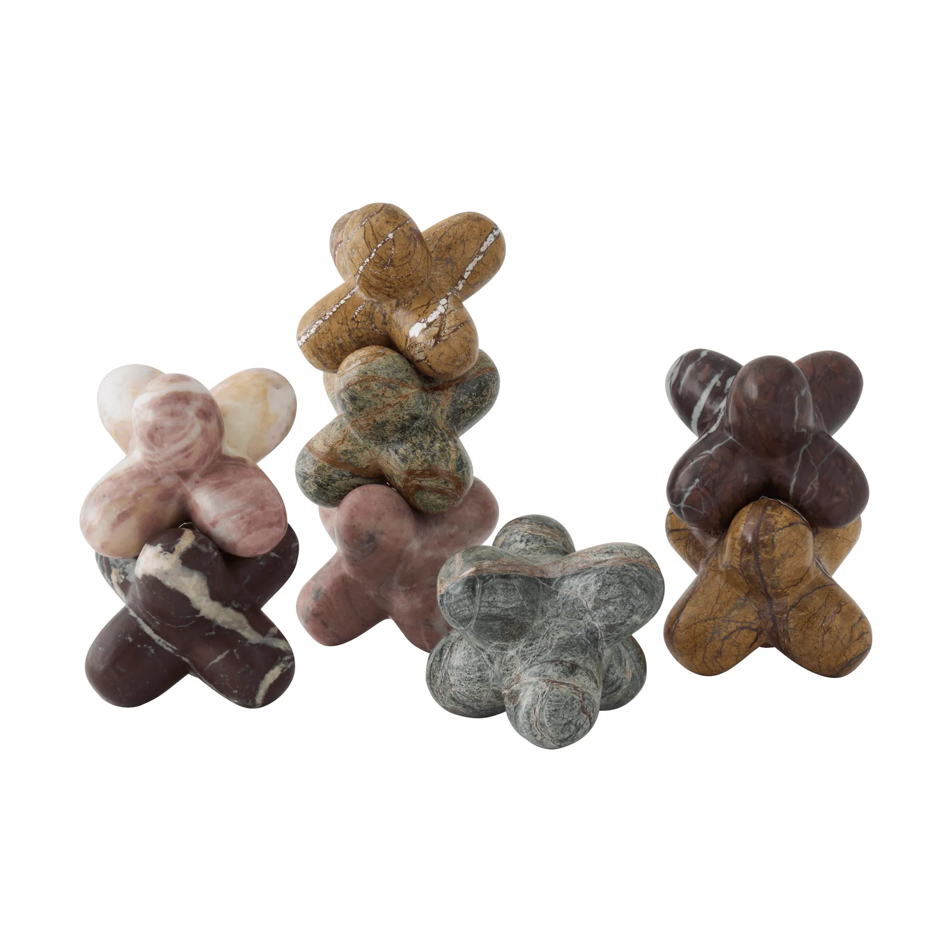 Jack dekorationsobjekt, Pink indian onyx, 10x8,5 cm Tom Dixon