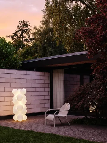 Jack portabel golvlampa - White - Tom Dixon