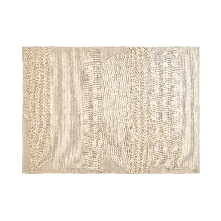 Knotty matta - Vit 170x240 cm - Tom Dixon