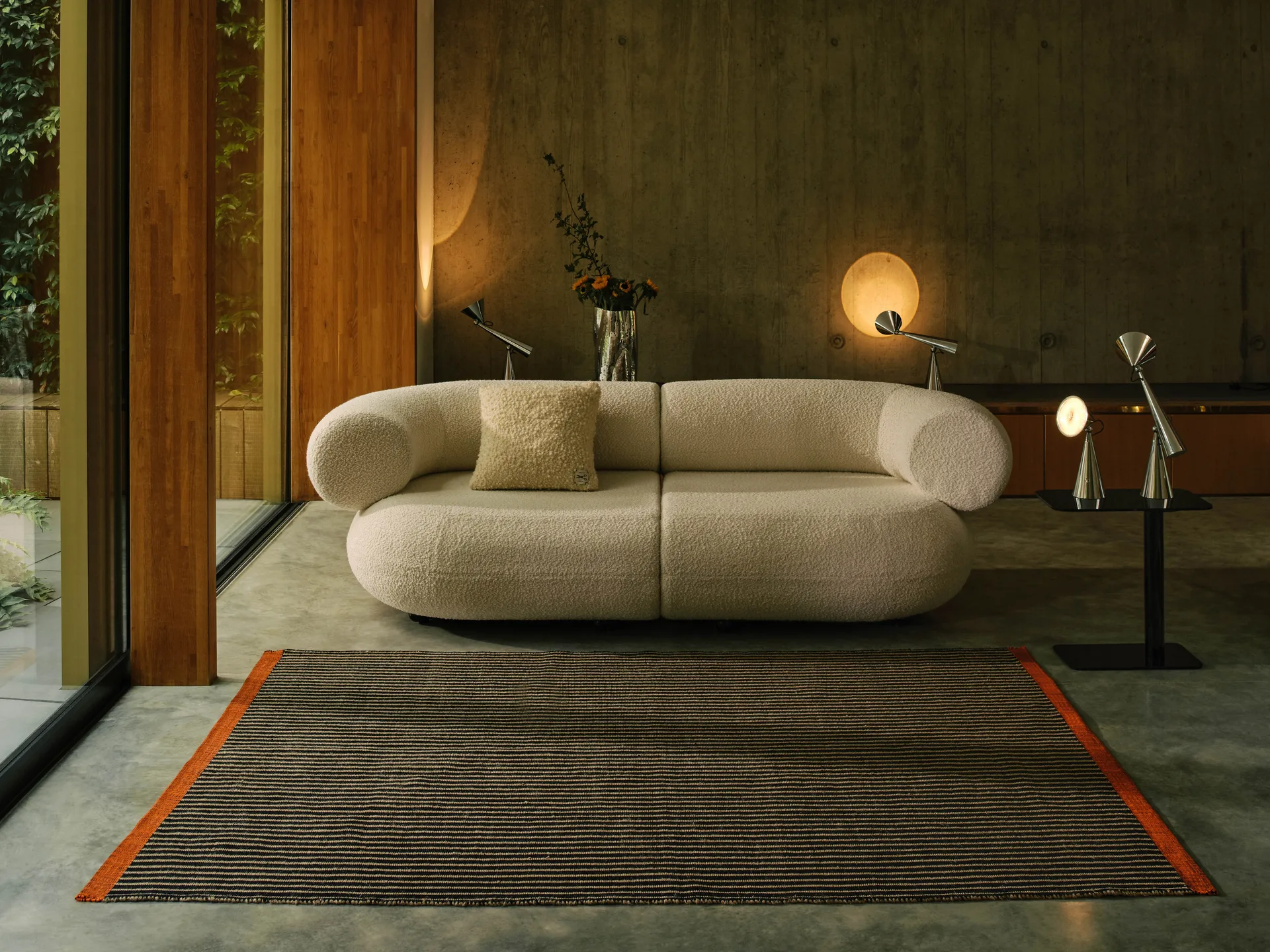 Line matta, Svart 170x240 cm Tom Dixon