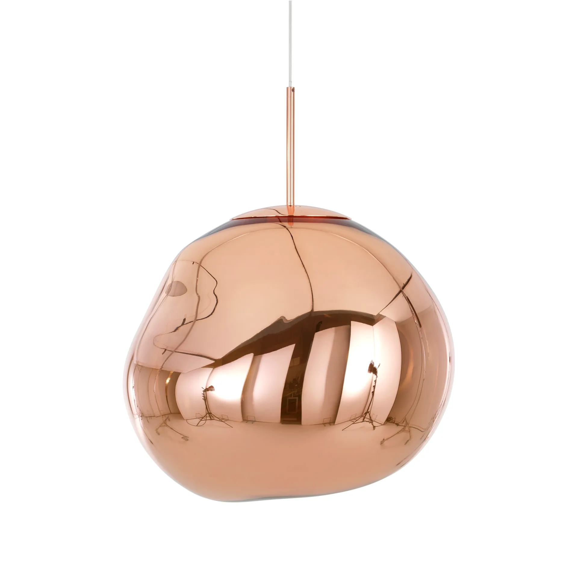 Melt pendel LED, Copper (koppar), medium 50x50 cm Tom Dixon