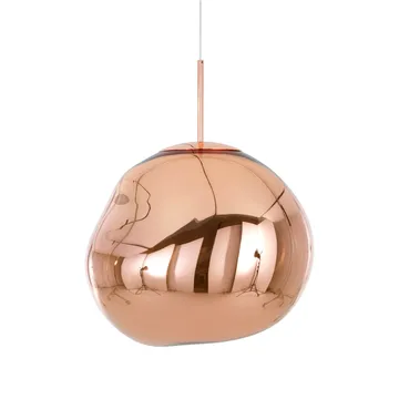 Melt pendel LED - Copper (koppar), medium 50x50 cm - Tom Dixon